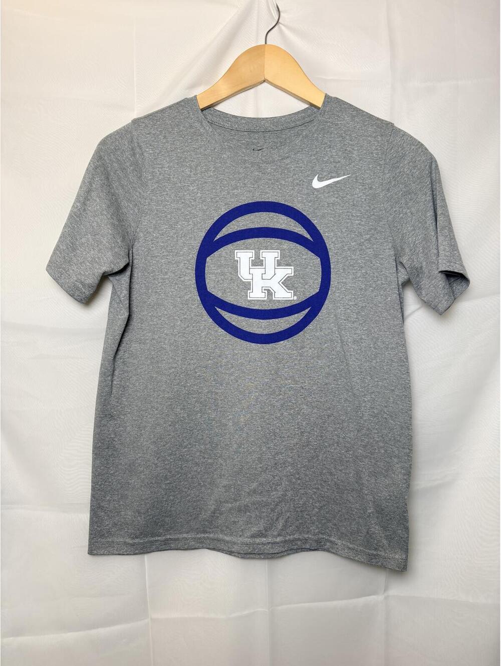 Nike Boys' Gray UK Basketball Dri-FIT T-Shirt XL